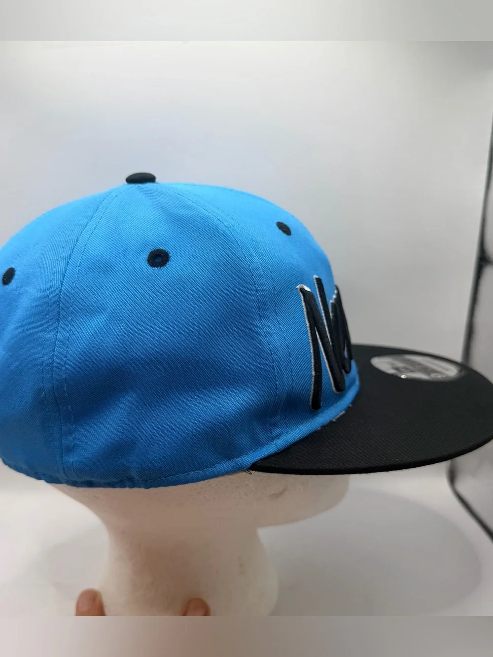 New York City Souvenir Hat Blue Script Embroidered T&T Adjustable Cap NYC